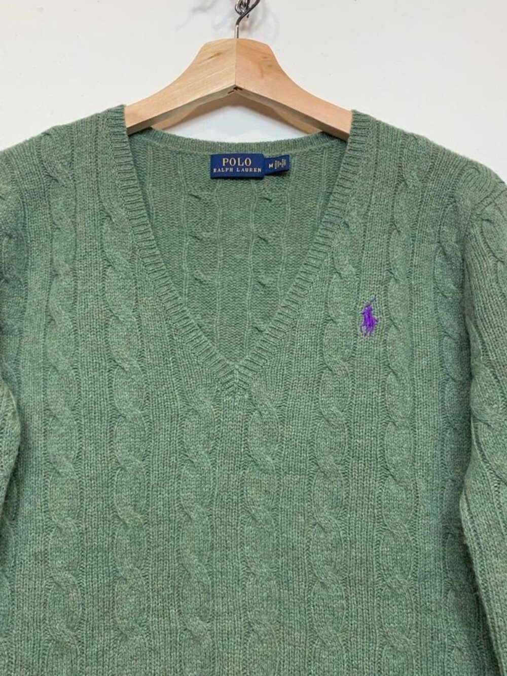 Polo Ralph Lauren Women's Green Jumper